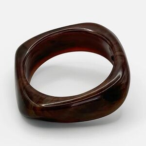 Saege Chocolate Bangle Bracelet NEW